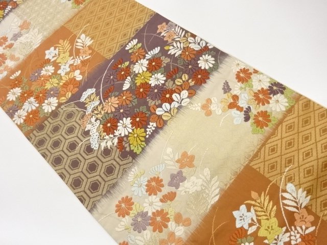 Japanese Kimono / Fukuro Obi Silk